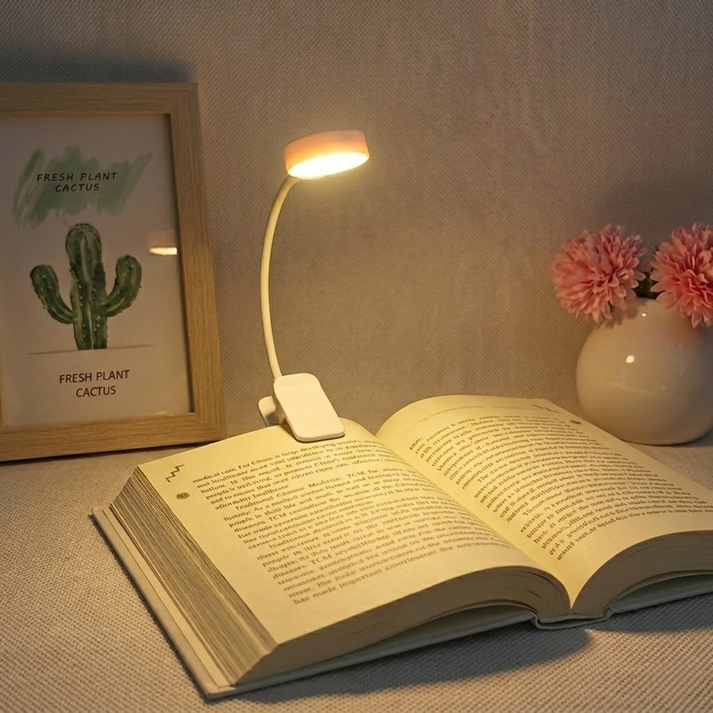 Glowify Klemm-Buchlampe